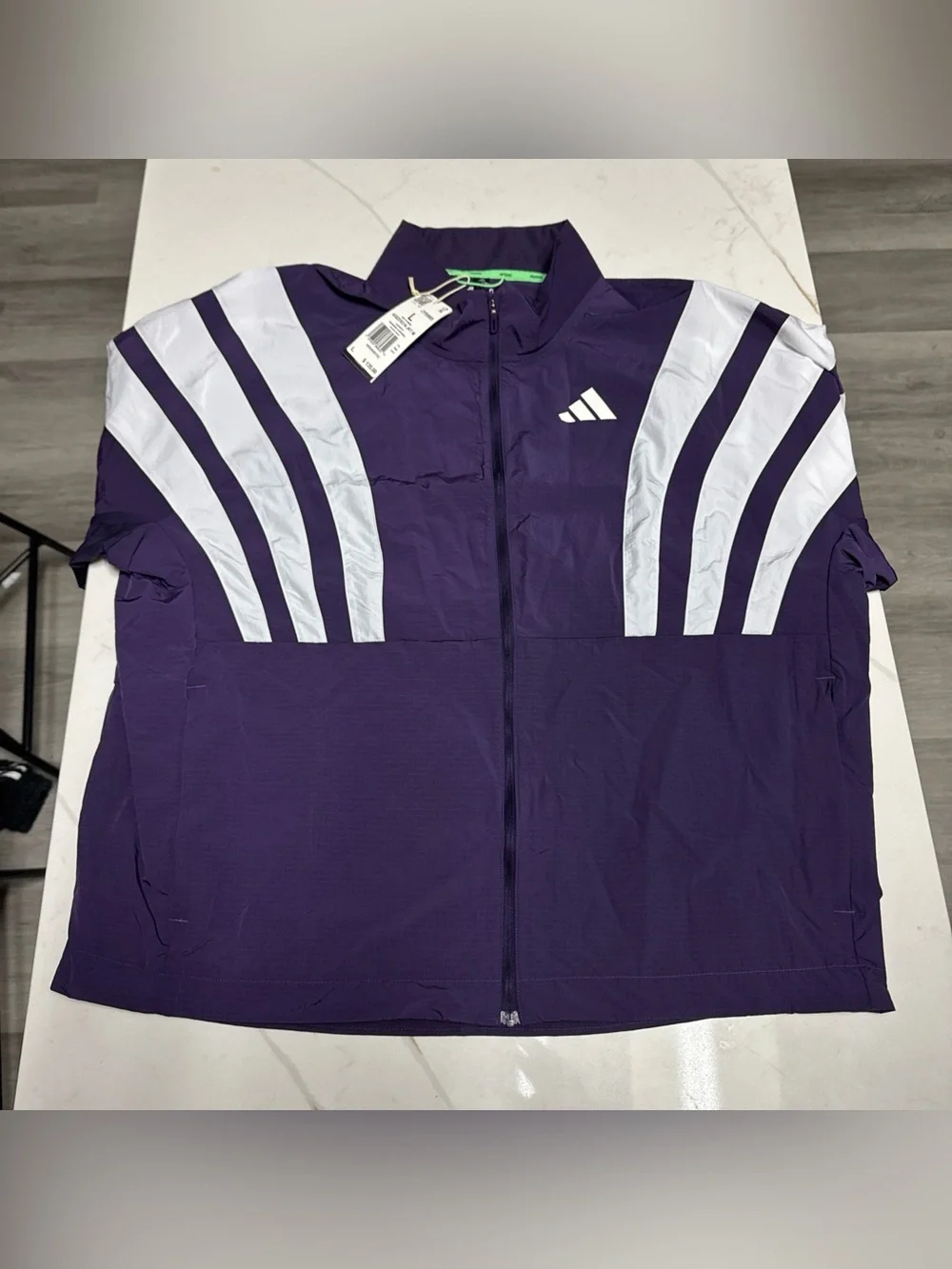 Adidas Adizero NYC Running Jacket JY6995 - Men's Size L